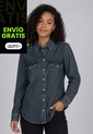 Camisa Denim Levi's Iconic Western Índigo Medio de Levis