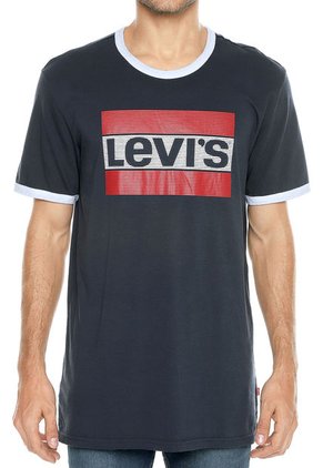 Camiseta Azul-Blanco Levi´s
