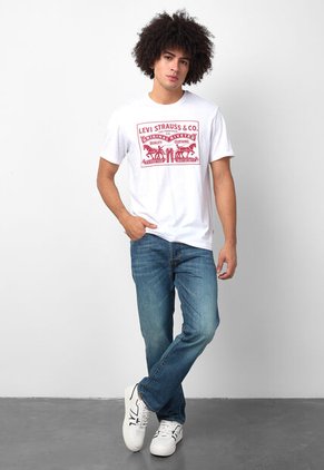 Jean Levi's 501 Original Fit Índigo Medio