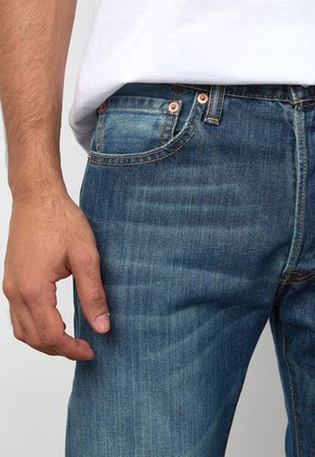 Jean Levi's 501 Original Fit Índigo Medio