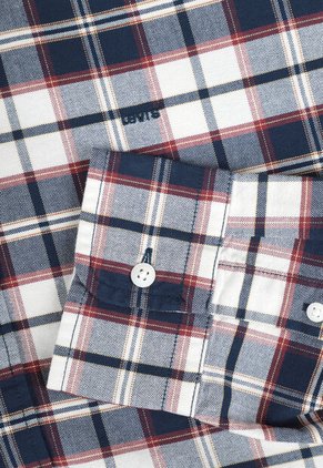 Camisa Levi's Authentic Button Azul