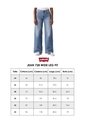Jean Levi's 728 Wide Leg Fit Índigo Medio de Levis