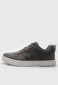 Tenis Lifestyle Gris Oscuro-Marfil Levi's Liam Lo de Levis