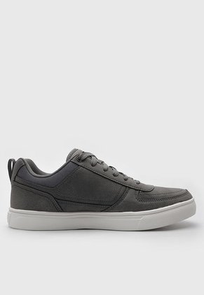 Tenis Lifestyle Gris Oscuro-Marfil Levi's Liam Lo