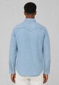 Camisa Denim Levi's Barstow Western Índigo Claro de Levis