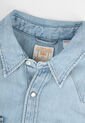 Camisa Denim Levi's Barstow Western Índigo Claro de Levis