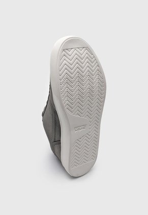 Tenis Lifestyle Gris Oscuro-Marfil Levi's Liam Lo