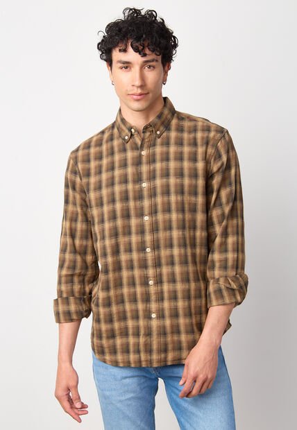 Camisa Levi's Authentic Marrón