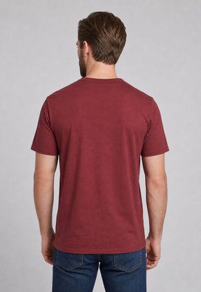 Camiseta Levi's Icon Borgoña