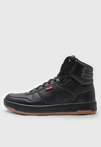 Levis Hombre Tenis Lifestyle Negro-Café Levi's Drive Hi Compra