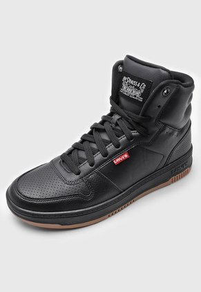 Tenis Lifestyle Negro Levi's Drive Hi