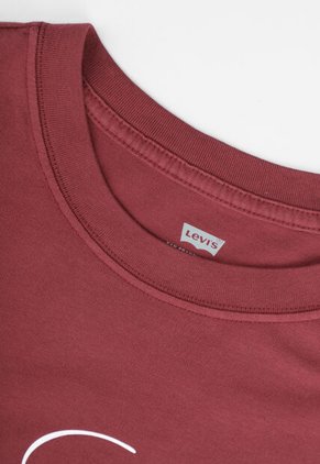 Camiseta Levi's Borgoña