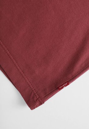 Camiseta Levi's Borgoña