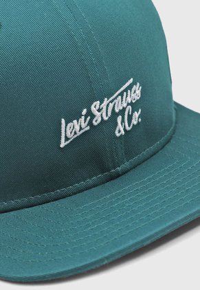 Gorra Verde-Blanco Levi's