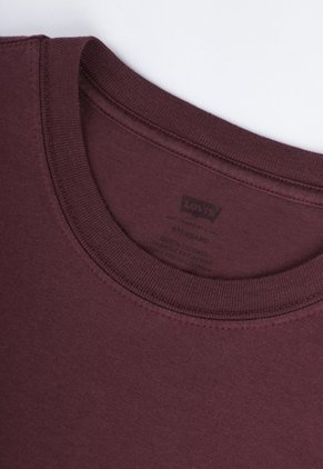 Camiseta Levi's Graphic Crewneck Vinotinto