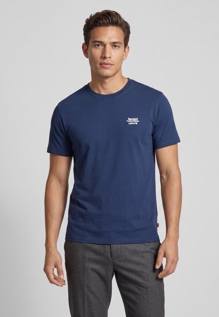 Camiseta Levi's Graphic Crewneck Azul