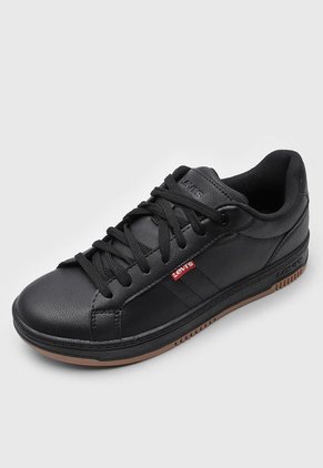 Tenis Lifestyle Negro-Crema Levi's Carson
