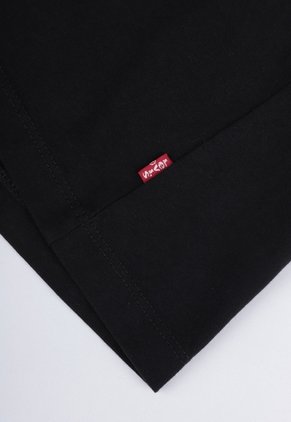 Camiseta Levi's Graphic Crewneck Negro