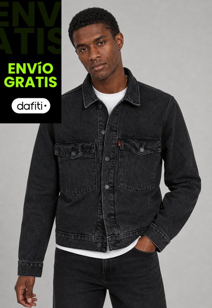 Chaqueta Denim Levi's Embarcadero Station Gris Oscuro