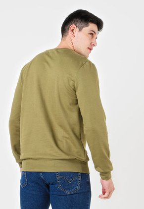 Buzo Verde Oliva-Rojo-Blanco Levi's