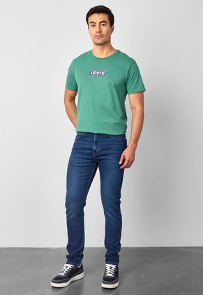 Jean Levi's 512 Slim Taper Fit Índigo Medio
