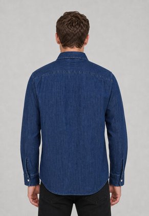 Camisa Denim Levi's Classic Índigo Medio