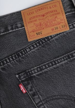 Jean Levi's 501 Original Fit Gris Oscuro