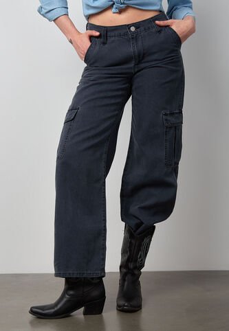 Pantalón Cargo Levi's Superlow Loose Fit  Azul Levis