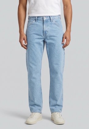 Jean Levi's 555 Relaxed Straight Carpenter Fit Índigo Claro
