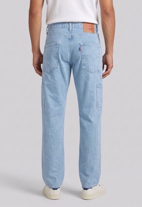 Jean Levi's 555 Relaxed Straight Carpenter Fit Índigo Claro