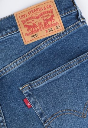 Jean Levi's 505 Regular Fit Índigo Medio