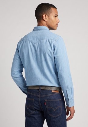 Camisa Denim Levi's The Barstow Western Índigo Claro