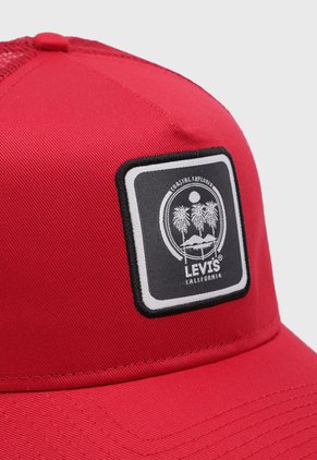 Gorra Rojo-Negro Levi's