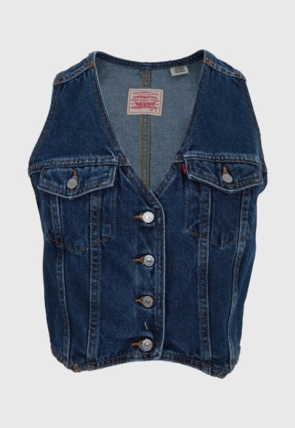 Chaleco Denim Levi's Índigo Medio