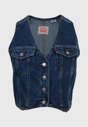 Chaleco Denim Levi's Índigo Medio