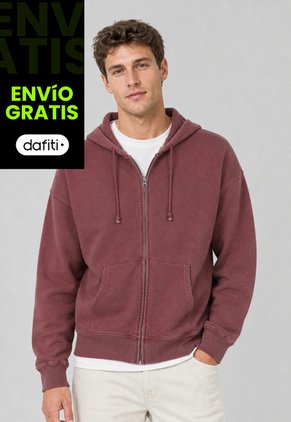 Hoodie Levi's Hayes Cropped Vinotinto