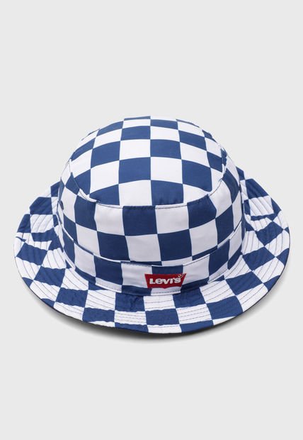 Sombrero Pesquero Azul-Blanco Levi's