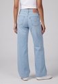Jean Levi's 728 Wide Leg Fit Índigo Claro de Levis