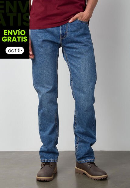 Jean Levi's 505 Regular Fit Índigo Claro