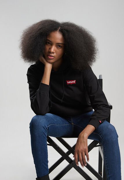 Hoodie Levi's Negro