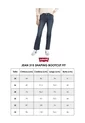 Jean Levi's 315 Shaping Bootcut Fit Índigo Oscuro de Levis