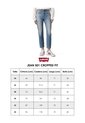 Jean Levi's 501 Cropped Fit Índigo Oscuro de Levis