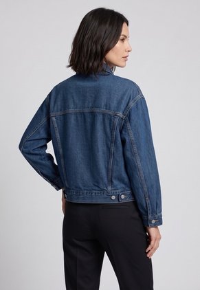 Chaqueta Denim Levi's Shrunken 90's Trucker Índigo Medio