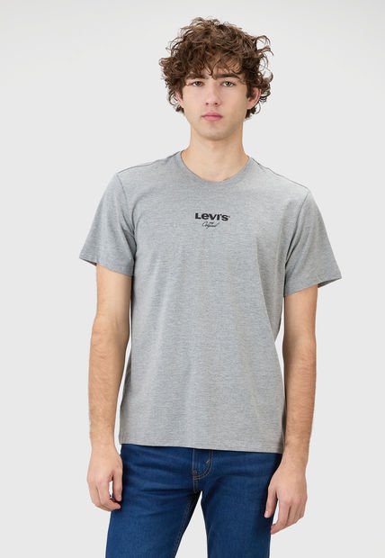 Camiseta Gris-Negro Levi's