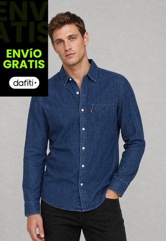 Camisa Denim Levi's Classic Índigo Medio Levis