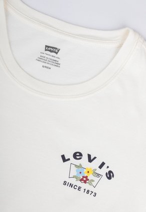 Camiseta Levi's Perfect Tee Marfil