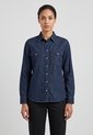 Camisa Denim Levi's Ultimate Western Índigo Oscuro de Levis