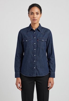 Camisa Denim Levi's Ultimate Western Índigo Oscuro