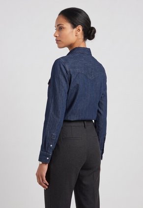 Camisa Denim Levi's Ultimate Western Índigo Oscuro