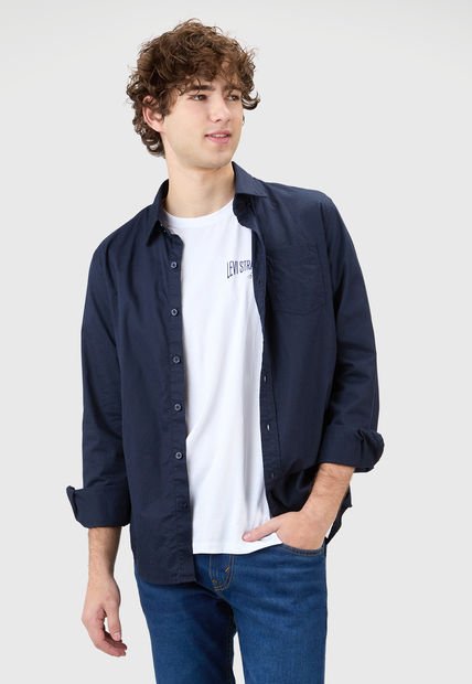 Camisa Azul Navy Levi's